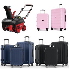Pallet - 13 Pcs - Luggage, Snow Removal, Kitchen & Dining, Unsorted - Customer Returns - Sunbee, Zimtown, PowerSmart, GOTHAM STEEL