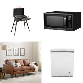 Friday Deals! 2 Pallets – 17 Pcs – Grills & Outdoor Cooking, Living Room, Microwaves, Freezers – Overstock – Blackstone, Hillsdale