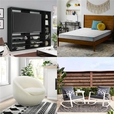 Pallet - 19 Pcs - Bedroom, Patio, Living Room, TV Stands, Wall Mounts & Entertainment Centers - Overstock - Mainstays, Better Homes & Gardens
