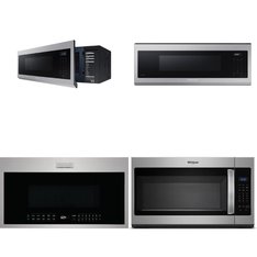 4 Pcs – Microwaves – New – Samsung, Frigidaire, WHIRLPOOL