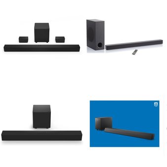 Pallet – 24 Pcs – Speakers – Customer Returns – Philips, onn., VIZIO