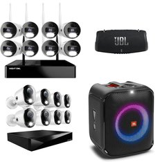 Pallet - 26 Pcs - Portable Speakers, Speakers, Security & Surveillance - Customer Returns - Monster, VIZIO, JBL, Night Owl