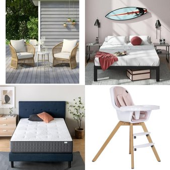 6 Pallets – 291 Pcs – New Kitchen & Dining, Blankets, Throws & Quilts, Decor, Keyboards & Mice – New and New Damaged Box – Walmart