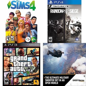Pallet – 2689 Pcs – Video Games & Gaming Software – Customer Returns – Electronic Arts, NINTENDO, Ubisoft, Ubi Soft
