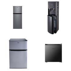 Pallet - 6 Pcs - Freezers, Bar Refrigerators & Water Coolers, Refrigerators - Customer Returns - HISENSE, Galanz, Primo