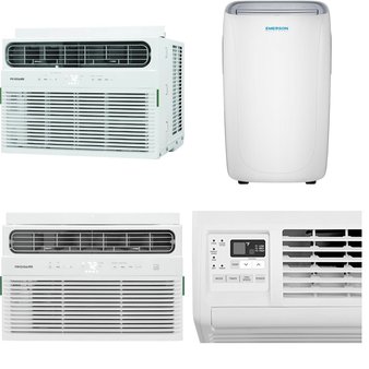 3 Pallets – 34 Pcs – Air Conditioners – Mixed Conditions – LG, Frigidaire, Honeywell, Keystone