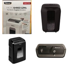 Pallet - 31 Pcs - Safes, Home Security & Safety, Office, Shredders - Customer Returns - SentrySafe, Fellowes