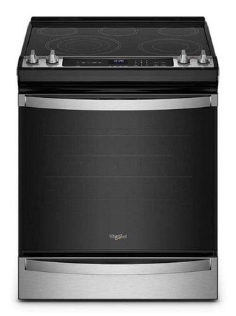 Pallet – 1 Pcs – Ovens / Ranges – WHIRLPOOL – Whirlpool WEE745H0LZ 6.4 cu. ft. Single Oven Electric Range with Air Fry Oven in Fingerprint Resistant Stainless Steel