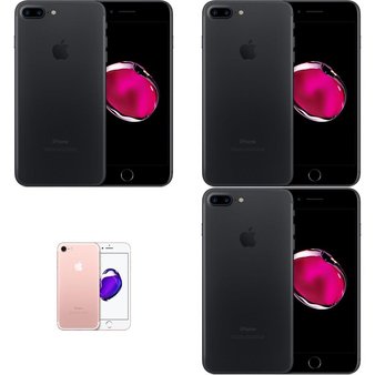 32 Pcs – Apple iPhone 7 – Refurbished (GRADE B – Locked) – Models: MNQH2LL/A – TF, MN8K2LL/A – TF, MNQR2LL/A, MNR52LL/A