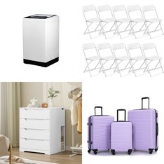 Pallet - 9 Pcs - Luggage, Bedroom, Vacuums, Patio - Customer Returns - Travelhouse, Ktaxon, Homfa, FCH