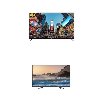 10 Pcs – LED/LCD TVs (46″ – 55″) – Refurbished (GRADE A, GRADE B) – RCA, SEIKI