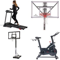 6 Pallets - 34 Pcs - Outdoor Sports, Exercise & Fitness - Customer Returns - EastPoint Sports, LIFETIME PRODUCTS, Lifetime, Sunny Health & Fitness