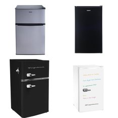 Pallet - 9 Pcs - Refrigerators, Bar Refrigerators & Water Coolers, Accessories - Customer Returns - Galanz, Frigidaire, Igloo, Rowenta