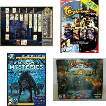 11 Pcs – Computer Games, Software – New – iWin, Big Fish Games, Cosmi, Nova Development US