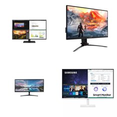 Pallet – 42 Pcs – Monitors – Damaged / Missing Parts / Tested NOT WORKING – LG, ACER, Samsung, MSI