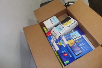 1 Parcel Box Box- 25 Pcs – Samsung – Customer Returns (Plug and Play Tested) – Samsung, Motorola, HMD, Nokia – Walmart