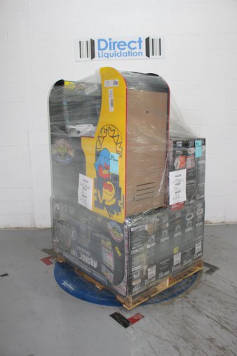 Pallet – 11 Pcs – Video Game Consoles – Other – Customer Returns – ARCADE1up