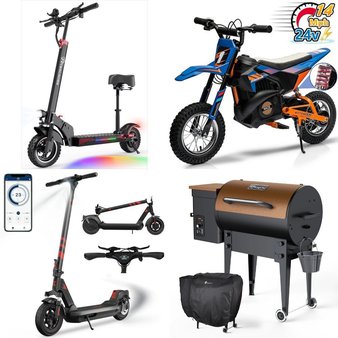 Pallet – 8 Pcs – Powered, Vehicles, Grills & Outdoor Cooking, Unsorted – Customer Returns – EVERCROSS, Funtok, KingChii, PowerSmart