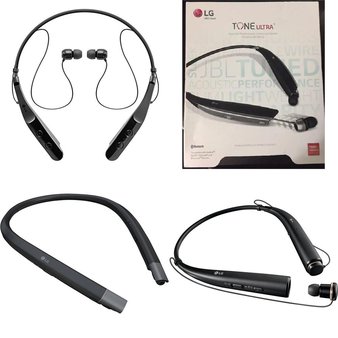 Pallet – 506 Pcs – Headphones & Portable Speakers – Customer Returns – LG, Anker, Onn, LG Electronics