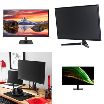 Pallet – 33 Pcs – Monitors – Customer Returns – Onn, ACER, LG