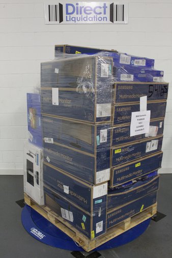 Pallet – 30 Pcs – Computer Monitors – Customer Returns – Samsung, Onn