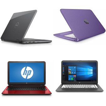 11 Pcs – Laptop Computers – Refurbished (GRADE C) – DELL, HP