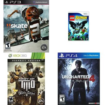 310 Pcs – Video Games & Gaming Software – Brand New – Electronic Arts, Activision, Warner Bros, WB Games