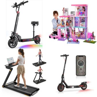 Pallet – 6 Pcs – Exercise & Fitness, Powered, Cycling & Bicycles, Dolls – Customer Returns – Campingsurvivals, MaxKare, EVERCROSS, UREVO