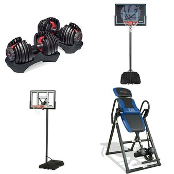 Pallet – 7 Pcs – Outdoor Sports, Exercise & Fitness – Customer Returns – Lifetime, LIFETIME PRODUCTS, EastPoint Sports, Body Vision