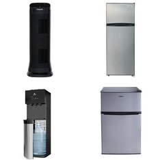 Pallet - 7 Pcs - Bar Refrigerators & Water Coolers, Refrigerators, Accessories - Customer Returns - Primo Water, Galanz, Avalon, Frigidaire