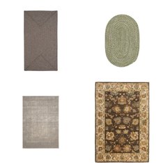 6 Pallets - 1116 Pcs - Rugs & Mats, Curtains & Window Coverings, Sheets, Pillowcases & Bed Skirts, Bedding Sets - Mixed Conditions - Unmanifested Home, Window, and Rugs, Asstd National Brand, Madison Park, Eclipse