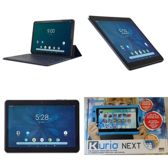 46 Pcs – Tablets – Tested NOT WORKING – Onn, RCA, KURIO, PBS