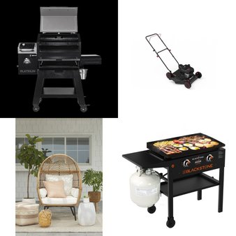 Pallet – 8 Pcs – Mowers, Grills & Outdoor Cooking, Trimmers & Edgers, Other – Customer Returns – Hyper Tough, Blackstone, Worx, Dansons