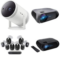 Pallet - 134 Pcs - Projector, Other, Media Streaming Players (IPTV), Accessories - Open Box Customer Returns - RCA, Roku, PROSCAN, GE