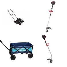 Pallet - 8 Pcs - Trimmers & Edgers, Other, Mowers, Patio & Outdoor Lighting / Decor - Customer Returns - Hyper Tough, UNBRANDED, E-Z UP, Ozark Trail