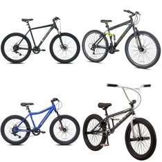 Flash Sale! 3 Pallets – 47 Pcs – Cycling & Bicycles, Boats & Water Sports – Overstock – Huffy, Ozark Trail, Kent Bicycles