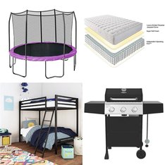 2 Pallets - 38 Pcs - Bedroom, Storage & Organization, Dining Room & Kitchen, Living Room - Overstock - Mainstays, Better Homes & Gardens, Sandusky, Hyper Tough