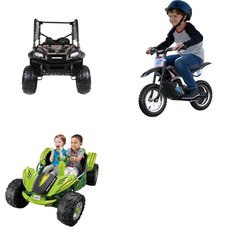Pallet – 3 Pcs – Vehicles, Outdoor Sports – Customer Returns – Realtree, Razor, Fisher-Price