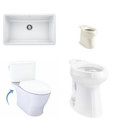 Pallet - 10 Pcs - Kitchen & Bath Fixtures, Hardware - Customer Returns - Toto, Kohler, Blanco, ELKAY