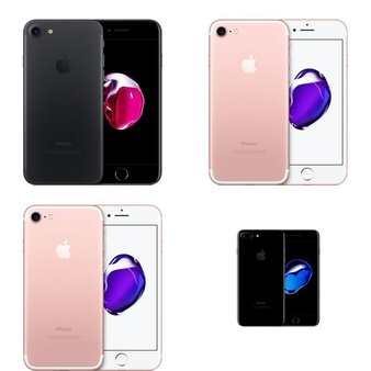 21 Pcs – Apple iPhone 7 – Refurbished (GRADE A – Unlocked) – Models: MN8G2LL/A, MN8K2LL/A, MN8P2LL/A, MN8J2LL/A