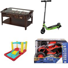 Pallet - 7 Pcs - Powered, Outdoor Play, Vehicles, Trains & RC, Game Room - Customer Returns - Razor Power Core, Play Day, New Bright Industrial Co., Ltd., Barrington