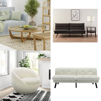 Pallet – 6 Pcs – Living Room, Office – Overstock – Mainstays