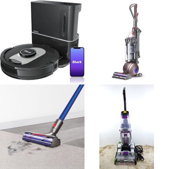 Pallet – 15 Pcs – Vacuums – Damaged / Missing Parts / Tested NOT WORKING – Bissell, Dyson, Shark, Hoover