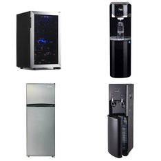 Pallet - 7 Pcs - Bar Refrigerators & Water Coolers, Refrigerators, Freezers, Humidifiers / De-Humidifiers - Customer Returns - Frigidaire, Primo, Great Value, Galanz