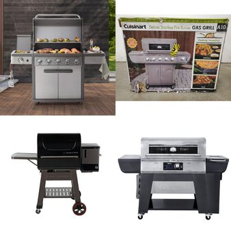 12 Pallets – 31 Pcs – Grills & Outdoor Cooking – Customer Returns – Blackstone, Expert Grill, Mm, Cuisinart