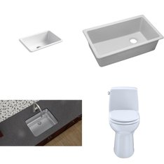 Pallet - 12 Pcs - Hardware, Kitchen & Bath Fixtures - Customer Returns - Kohler, Saniflo, ELKAY, Your Other Warehouse