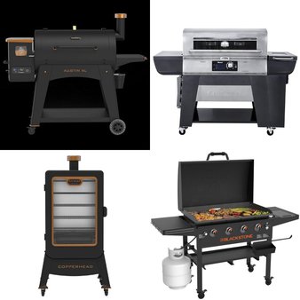 6 Pallets – 59 Pcs – Grills & Outdoor Cooking, Unsorted – Customer Returns – Blackstone, Expert Grill, Ozark Trail, North Atlantic Imports