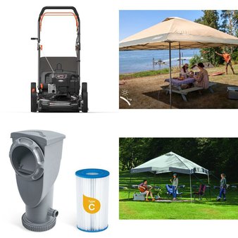 Pallet – 7 Pcs – Camping & Hiking, Mowers, Pools & Water Fun – Customer Returns – Ozark Trail, Coleman, Yard Force, Funsicle