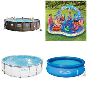 Pallet – 6 Pcs – Pools & Water Fun – Customer Returns – Play Day, Paw Patrol