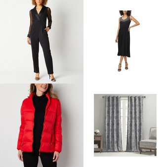 Pallet – 360 Pcs – T-Shirts, Polos, Sweaters & Cardigans, Curtains & Window Coverings, Underwear, Intimates, Sleepwear & Socks, Decor – Customer Returns – Unmanifested Apparel and Footwear, Sun Zero, Unmanifested Home, Window, and Rugs, Archaeo